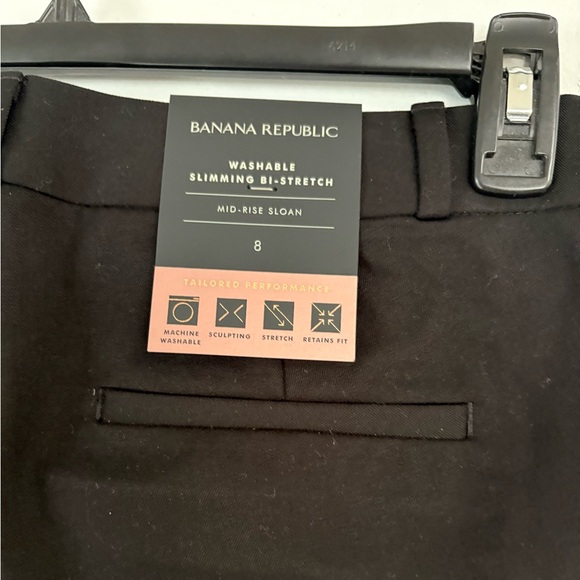 NWT 2pc Banana Republic Women’s Suit Blazer and Pants Black Size 8 - Picture 10 of 16